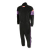 RaceQuip Purple Trim SFI-1 JR. Suit - Kids Large - 1950595RQP Photo - out of package