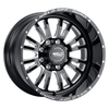 Weld Slingblade 20x12 / 8x165.1 / 4.75 BS / 125.1 HB - Gloss Black Milled - Non-BL Wheel - W15802082475 Photo - Primary