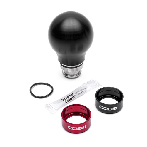 Cobb Subaru 5-Speed COBB Short Weighted Knob - Black - 211360-BK Photo - Primary