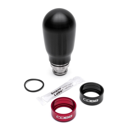 Cobb Subaru 5-Speed COBB Teardrop Weighted Knob -  Black - 211370-BK Photo - Primary