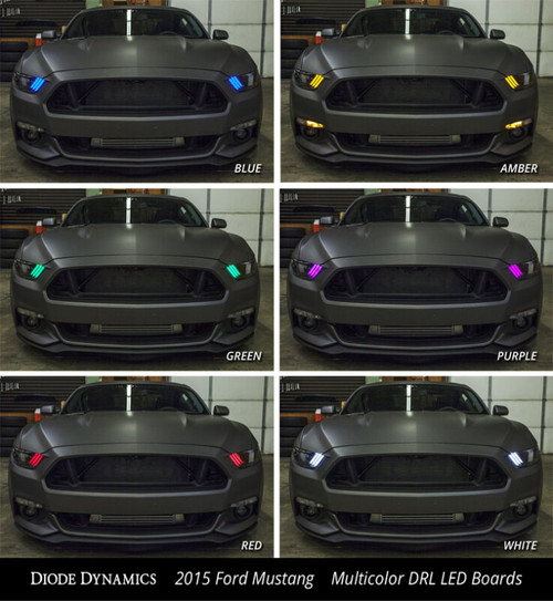 Diode Dynamics 15-17 Ford Mustang RGBW DRL LED Boards - DD2007 User 5