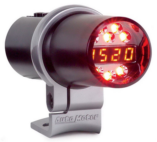 AutoMeter Shift Light Dig W/ Multi-Color Led Blk Pedestal W/ RPM Playbk Dpss Level 3 - 5350 Photo - Primary
