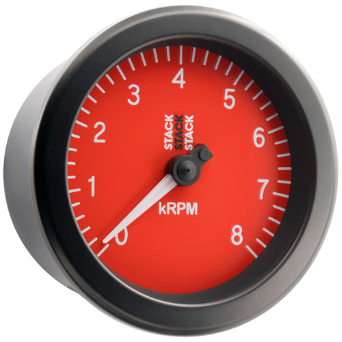 Autometer Stack Sport 88mm 0-8K RPM Tachometer - Red - ST100-08R User 5
