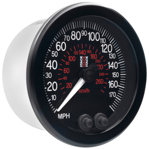 Autometer Stack Instruments 88mm 0-180 MPH 290 KM/H GPS Speedometer - Black - ST3803 User 5