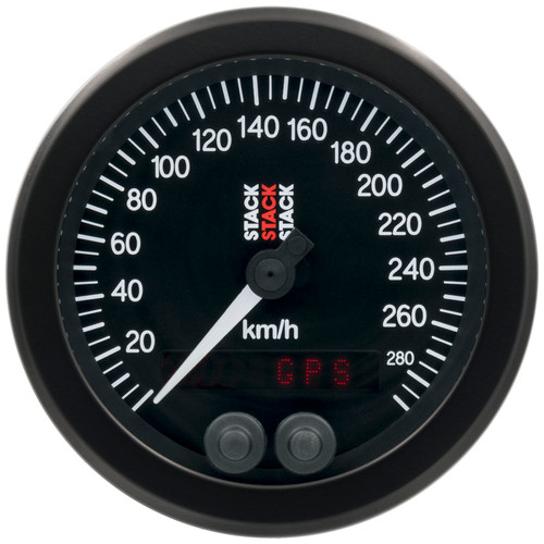 Autometer Stack Instruments 88mm 0-290 KM/H GPS Speedometer - Black - ST3804 User 4