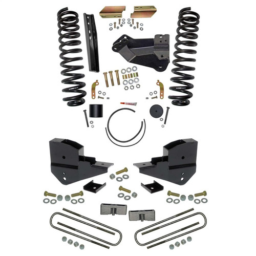 Skyjacker 2023+ Ford F-250/F-350 Super Duty 4WD 4in Lift Kit w/ Front Coils and Rear Blocks - F23451K Photo - Primary