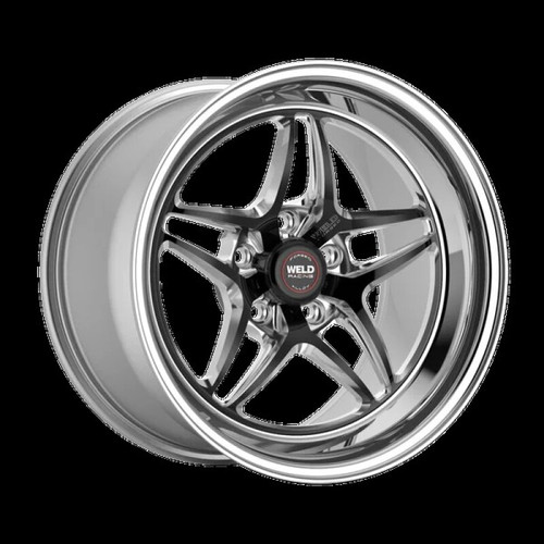 Weld S81 17x7 / 5x4.75 BP / 4.2in. BS (-21mm Offset) Black Wheel 3.18 ID (High Pad) - Non-Beadlock - 81HB7070B42A Photo - Primary