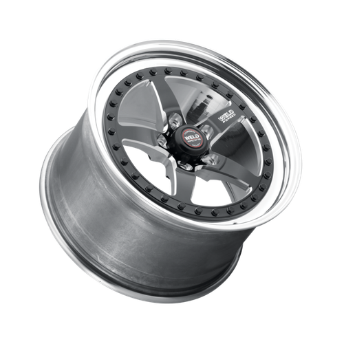 Weld Weldstar 17x5 / 5x4.5 BP / 2.2in. BS Black Wheel - High Pad - 91HB7050A22A Photo - Close Up