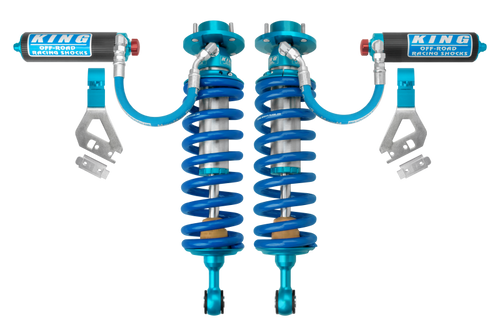 King Shocks 2022+ Toyota Tundra  Front 2.5 Dia w/ Remote Reservoir Coilover & Adjuster (Pair) - 25001-396A Photo - Primary