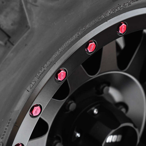 Method Lip Bolt - Matte Red MRW - Street - Kit - BT-BOLT MATTE RED KIT Photo - Close Up