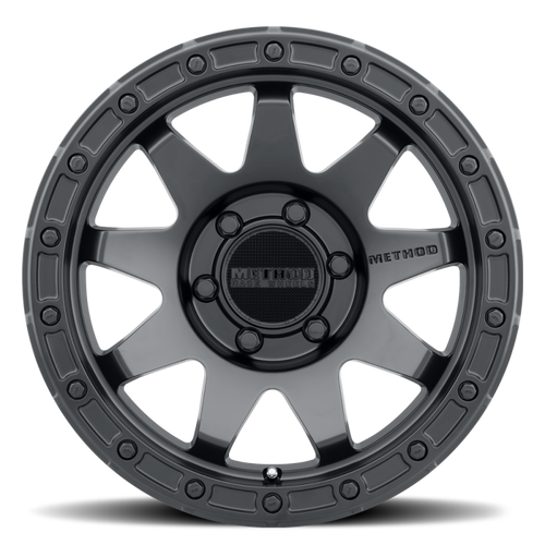 Method MR317 17x9 -12mm Offset 6x5.5 106.25mm CB Matte Black Wheel - MR31779060512N Photo - Primary