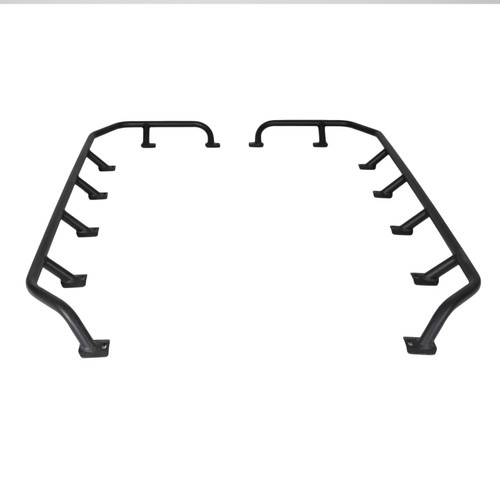 Go Rhino SRM300 Tri-Rail Kit (For 60x40in. Rack) - Tex. Blk (Rails ONLY - Req. Platform) - 5933061T Photo - Unmounted