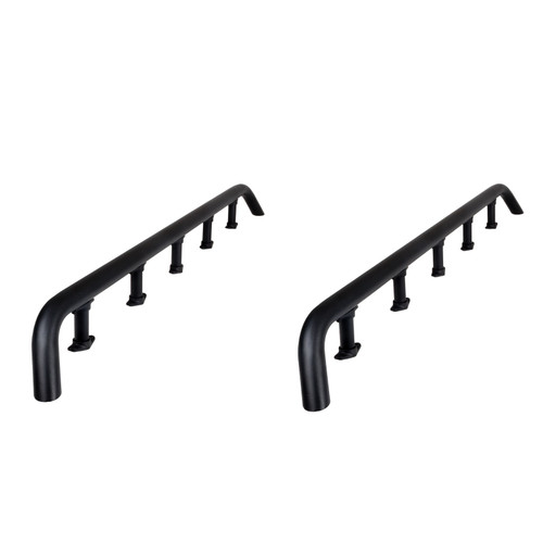 Go Rhino SRM500 Dual Rail Kit (For 65in. Long Rack) - Tex. Blk (Rails ONLY - Req. Platform) - 5935061T Photo - Primary