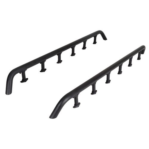 Go Rhino SRM500 Dual Rail Kit (For 75in. Long Rack) - Tex. Blk (Rails ONLY - Req. Platform) - 5935071T Photo - Primary