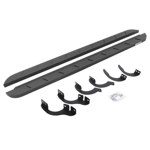 Go Rhino 14-22 Toyota 4Runner (No Ltd/Ngtshd) RB10 Slim Running Boards Kit (w/Brckt) - Bedliner Coat - 63442568ST User 1