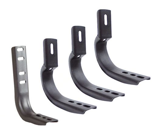 Go Rhino 15-19 Chevy/GMC Silverado/Sierra 2500/3500HD 6.5ft Brackets for OE Xtreme SideSteps - Blk - 6840436 Photo - Primary