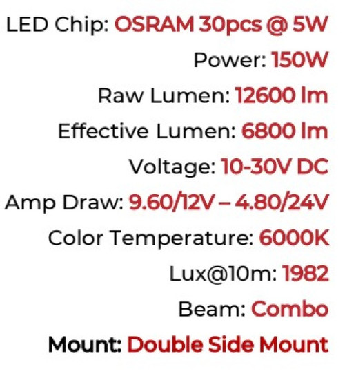 Go Rhino Xplor Blackout Combo Series Sgl Row LED Light Bar w/Amber (Side/Track Mount) 39.5in. - Blk - 754004012CSS Photo - Mounted