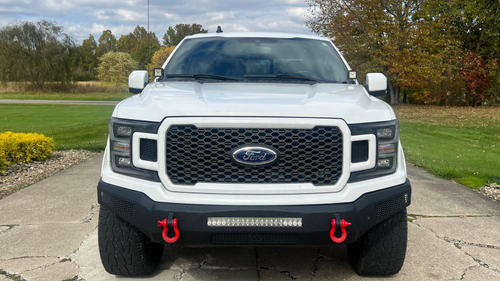 Fishbone Offroad 2015+ Ford F150 / 2017+ Raptor Pod Light Bracket - Black - FB21353 Photo - lifestyle view