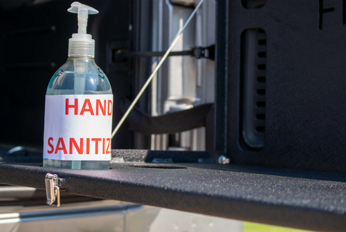 Fishbone Offroad  Tailgate Table - Black - FB21358 Photo - lifestyle view