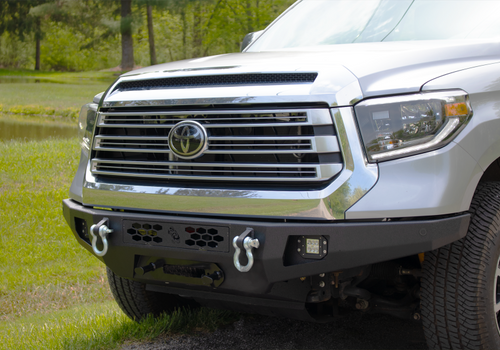 Fishbone Offroad 14-21 Toyota Tundra Front Bumper - Black Texture - FB22392 Photo - lifestyle view
