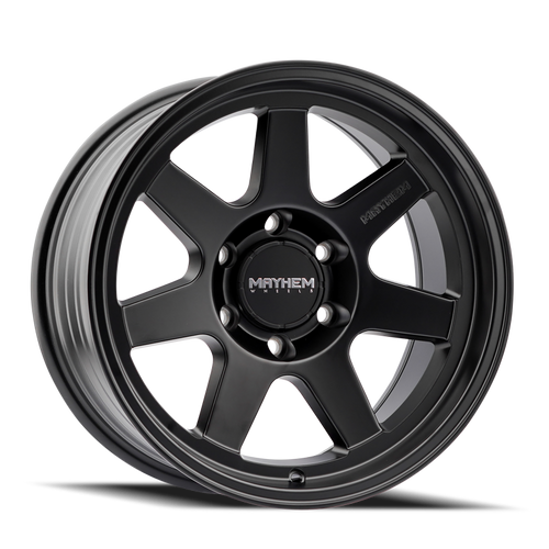 Mayhem 8307 Convoy 17x9 / 6x139.7 BP / -6mm Offset / 106mm Hub Satin Black Wheel - 8307-7983MB Photo - Primary