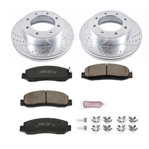 Power Stop 10-11 Ford F-350 Super Duty Front Z23 Evolution Brake Kit - K5412 Photo - Primary