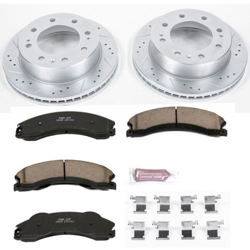 Power Stop 2011 GMC Sierra 3500 HD Front Z23 Evolution Brake Kit - K5559 Photo - Primary