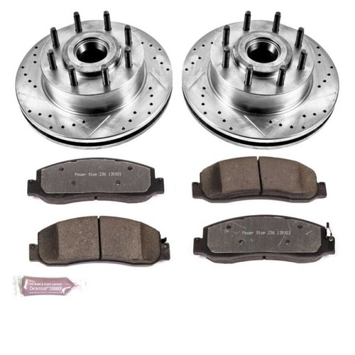 Power Stop 10-11 Ford F-350 Super Duty Front Z36 Truck & Tow Brake Kit - K5588-36 Photo - Primary
