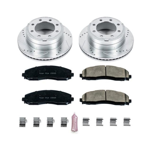 Power Stop 13-22 Ford F-350 Super Duty Rear Z23 Evolution Brake Kit - K6407 Photo - Primary