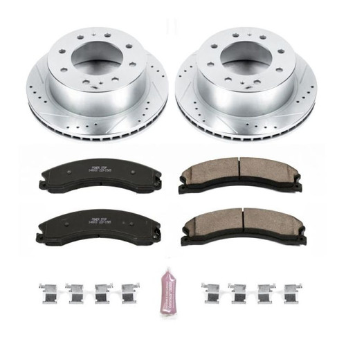 Power Stop 15-20 GMC Sierra 2500 HD Rear Z23 Evolution Brake Kit - K6993 Photo - Primary