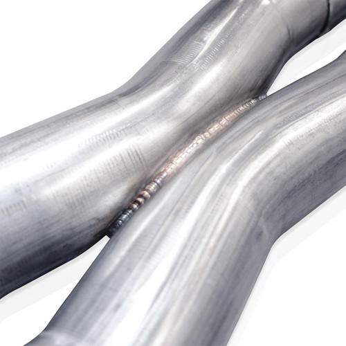 Stainless Works 2024 Mustang GT Catback Dual Tips Legend Sound X-Pipe Factory Connect Exhaust - M24CBXFCL Photo - out of package
