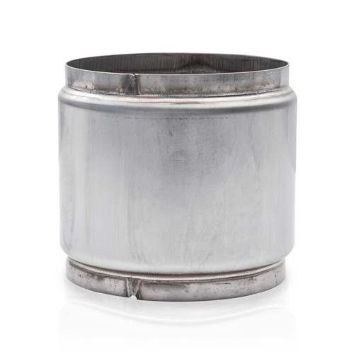 Stainless Works 4in OD 4.75in Body 5in Length Race Muffler - RM40 Photo - Unmounted