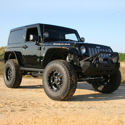 Superlift 07-18 Jeep Wrangler JK 2 Door 4in Lift Kit w/ Fox Shocks - K927F Photo - Mounted