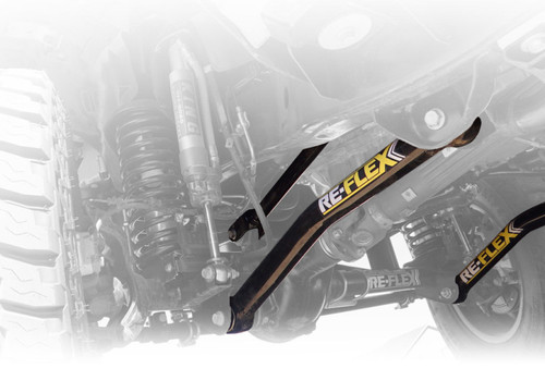 Superlift 07-18 Jeep Wrangler JK Unlimited 4in Lift Kit w/ Reflex Control Arms & Fox Shocks - K997F Photo - Mounted