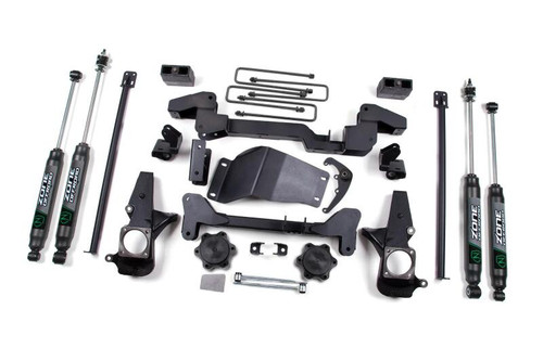 Zone Offroad 01-10 GM K2500 HD 6in Suspension System - Fox - ZONC4F Photo - Primary