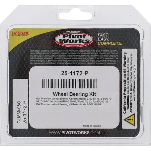 Pivot Works Pw Premium Wheel Bearing - 25-1172-P Photo - Primary