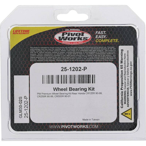 Pivot Works Pw Premium Wheel Bearing - 25-1202-P Photo - Primary