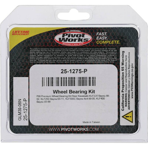 Pivot Works Pw Premium Wheel Bearing - 25-1275-P Photo - Primary