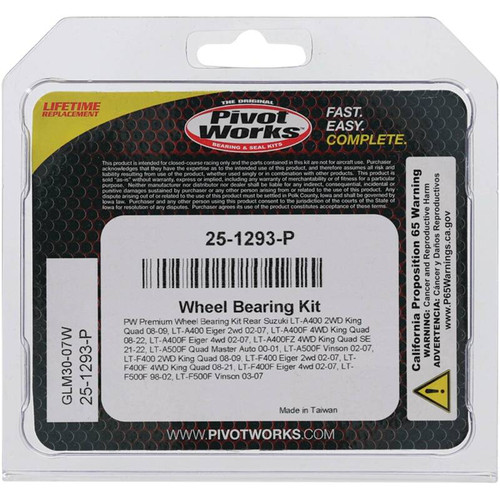 Pivot Works Pw Premium Wheel Bearing - 25-1293-P Photo - Primary