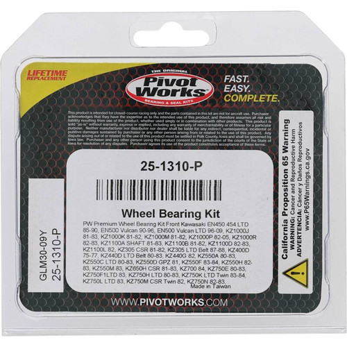 Pivot Works Pw Premium Wheel Bearing - 25-1310-P Photo - Primary