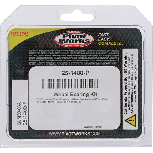 Pivot Works Pw Premium Wheel Bearing - 25-1400-P Photo - Primary