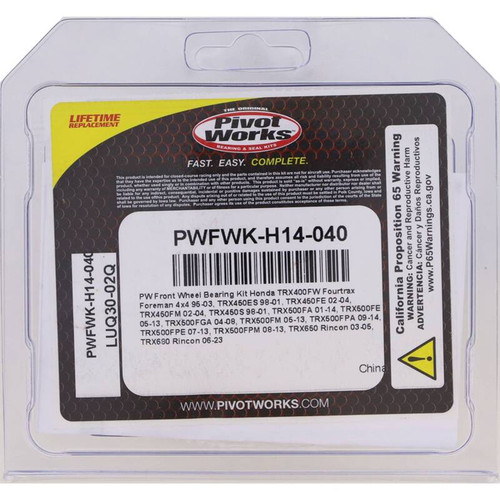 Pivot Works Hon Atv Fw Brng Kt - PWFWK-H14-040 Photo - Primary