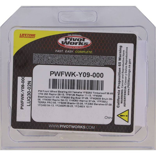Pivot Works Yam Atv Fw Brng Kt - PWFWK-Y09-000 Photo - Primary