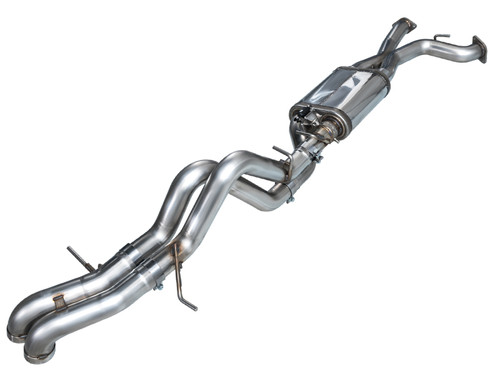 AWE Tuning 22-24 Ford Bronco Raptor 4WD Dual BashGuards Cat-Back SwitchPath Exhaust (No Tips) - 3025-31327 Photo - Primary