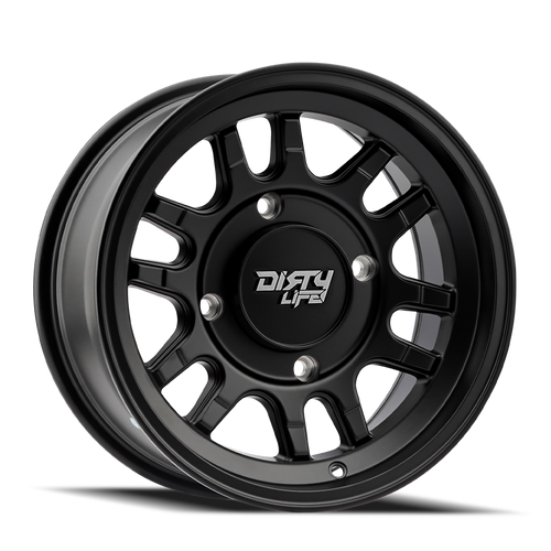 Dirty Life 9310s Canyon Sport SXS 14x7 / BLANK BP / 13mm Offset / 106.25mm Hub Matte Black Wheel - 9310S-4799MB Photo - Primary