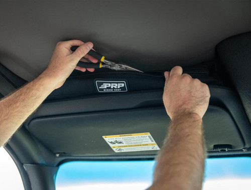 PRP 2019+ Mercedes Sprinter Van Overhead Bag - Pair - E123 Photo - Close Up