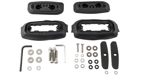 Rhino-Rack 10-21 Toyota Land Cruiser Prado RCP Base Kit - Middle - 2 pcs - RCP23M-BK Photo - Primary