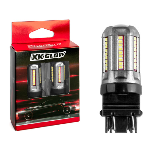 XK Glow 2pc White 3156 Auto Bulb - XK3156-W User 1