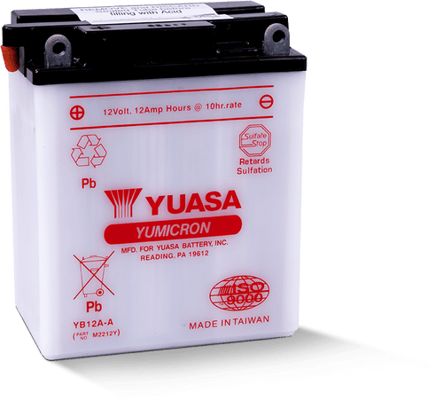 Yuasa YB12A-A Yumicron 12 Volt Battery - YUAM2212Y User 1