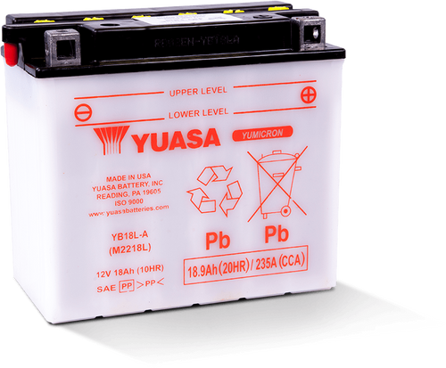 Yuasa YB18L-A Yumicron 12 Volt Battery - YUAM2218L User 1
